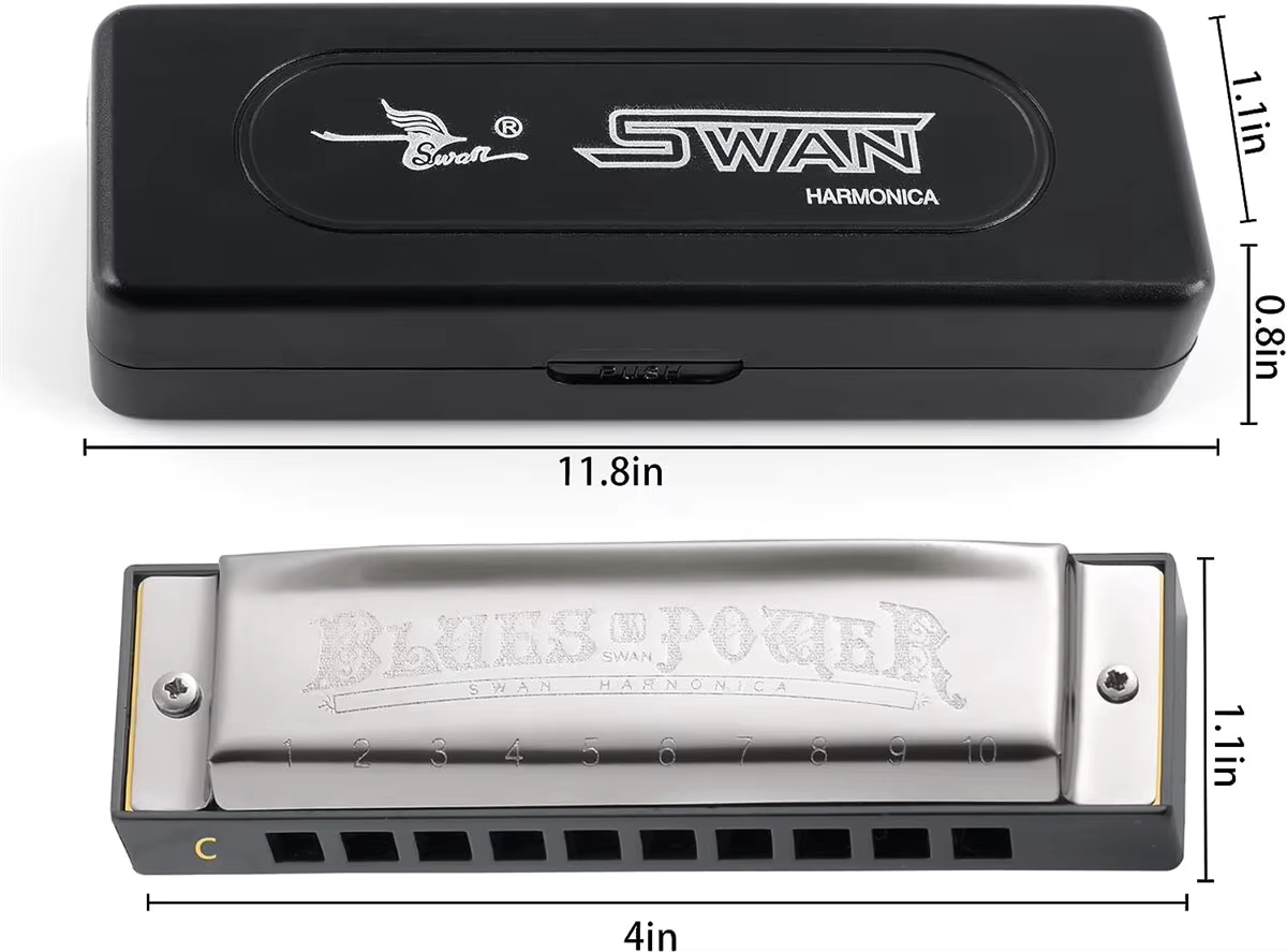 Miwayer Premium Harmonica 10/2 - огляд і ціна Harmonica 10 Hole