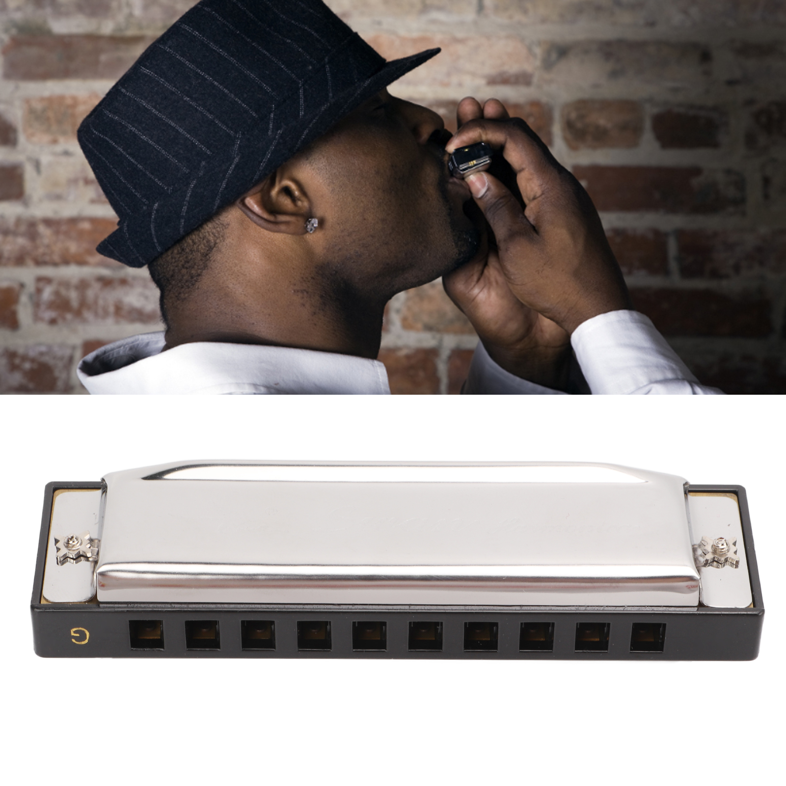 G Key Harmonica 10 Hole 20 Ton - огляд і ціна Harmonica 10 Hole