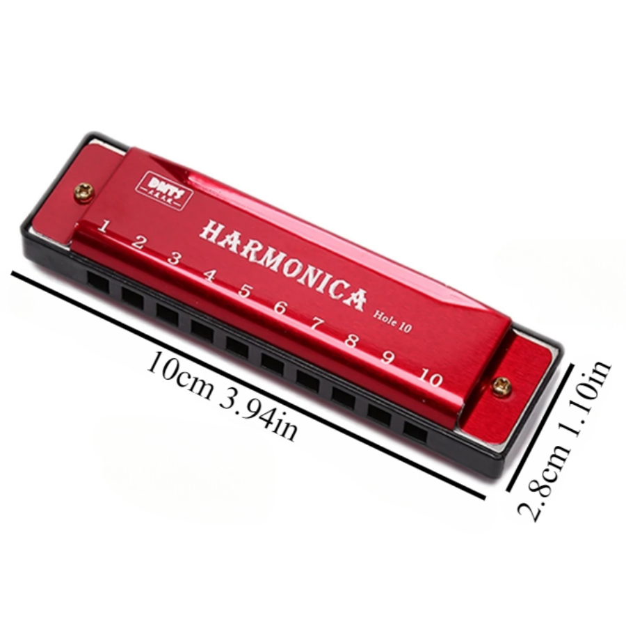 Harmonica Key of C 10 Hole Dia - огляд і ціна Harmonica 10 Hole