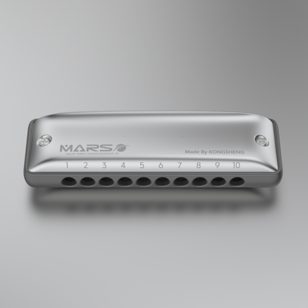 KONGSHENG M1MARS Round Hole 10 - огляд і ціна Harmonica 10 Hole