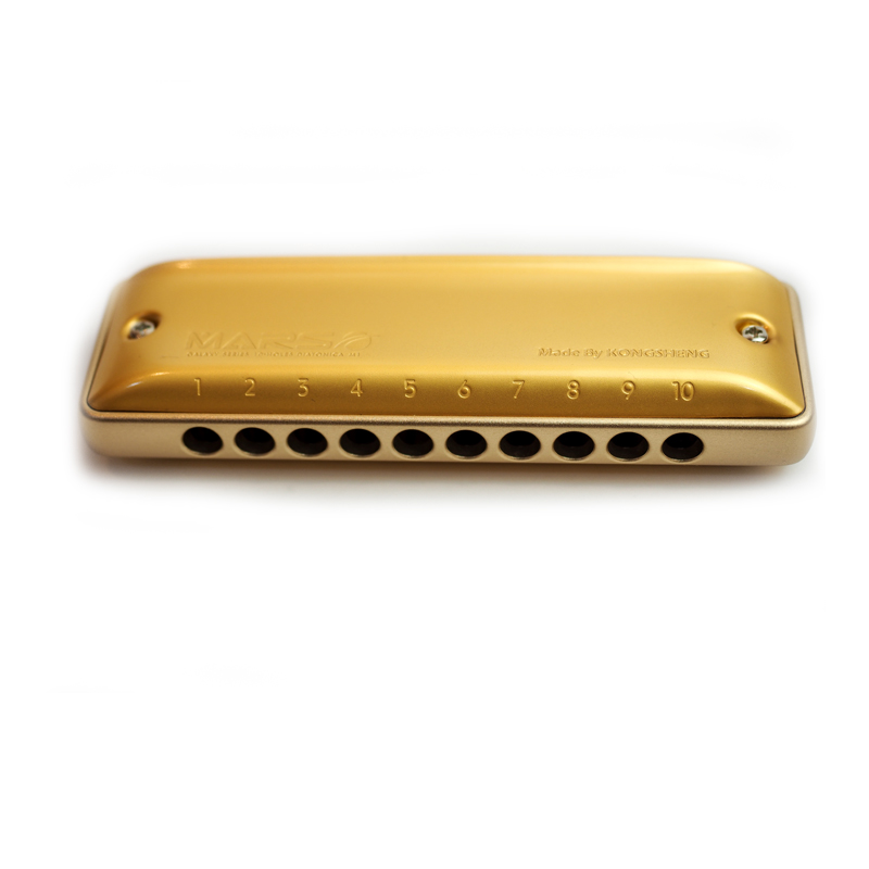 KONGSHENG M1MARS Round Hole 10 - огляд і ціна Harmonica 10 Hole