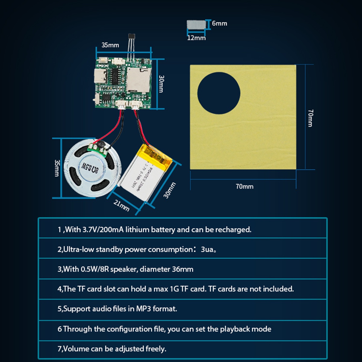 Programmable Sound Recorder Mo - огляд і ціна Download Audio Music Player