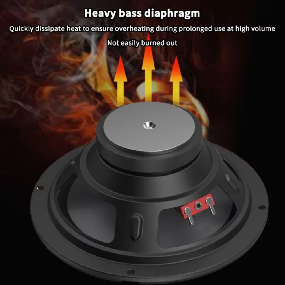5/6/8/10 Inch Car Bass Speaker - огляд і ціна Audio Music Volume