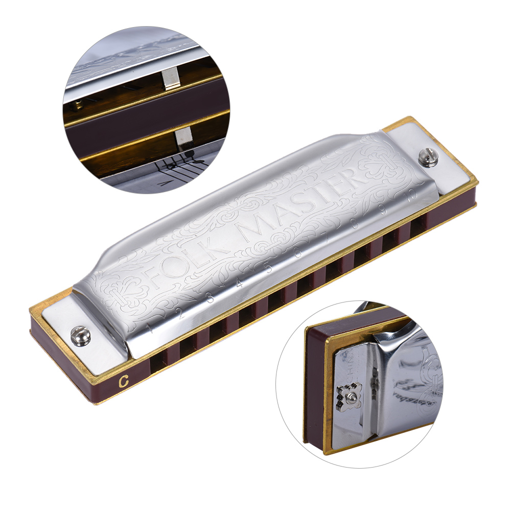 SUZUKI Folkmaster Blues Harmon - огляд і ціна Harmonica 10 Hole