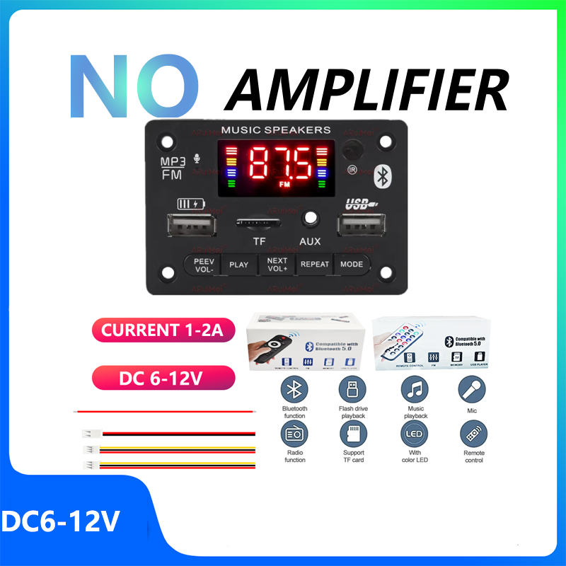 Without an amplifier Bluetooth - огляд і ціна Audio Music Volume