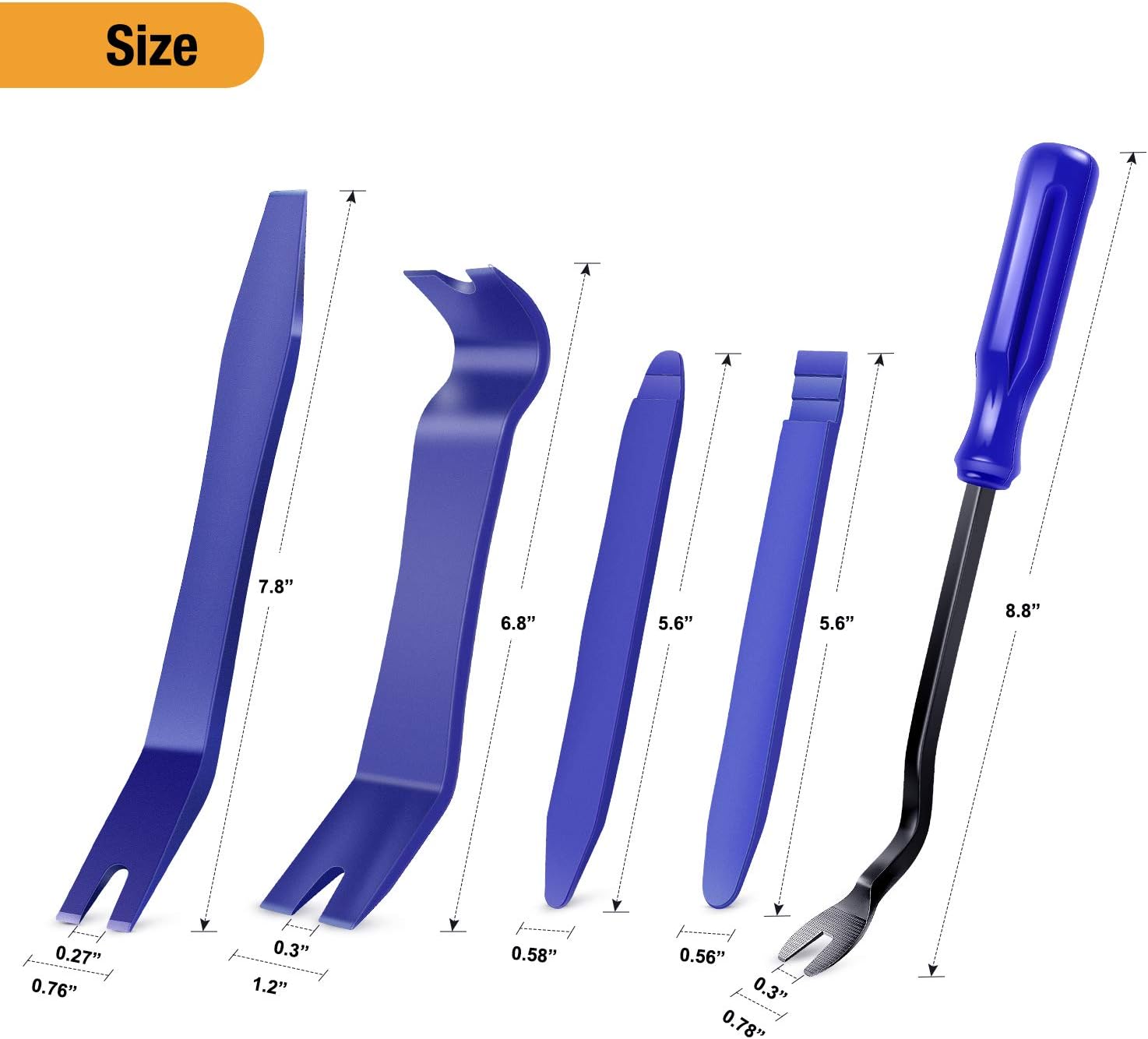 5PCS Auto Trim Removal Tool Ki - огляд і ціна Audio & Music Xbox