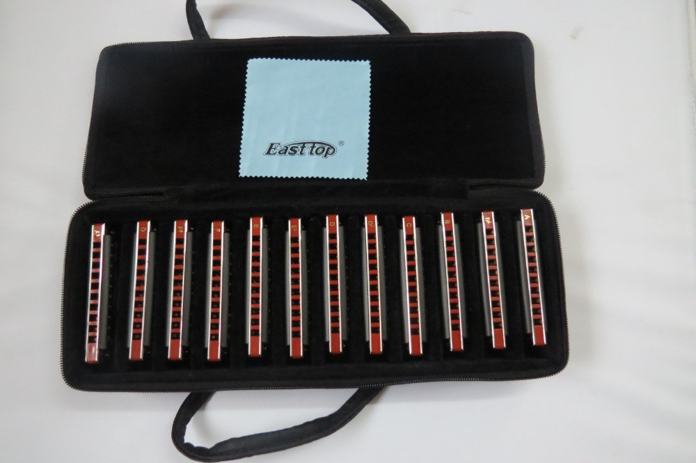 EASTTOP  blues harp mouth orga - огляд і ціна Harmonica 10 Hole