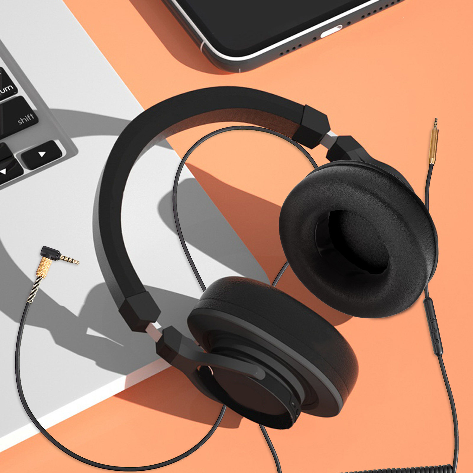 2.5mm Headphone Cable Spring T - огляд і ціна Audio Music Volume