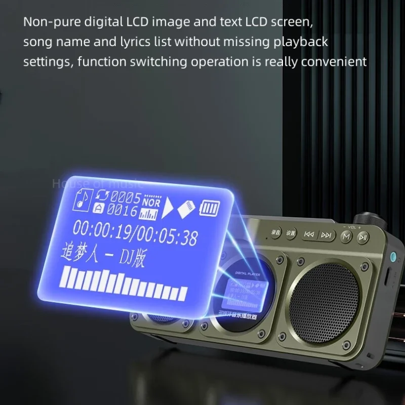 Portable F28 FM Radio Hi-fi So - огляд і ціна Audio Music Volume