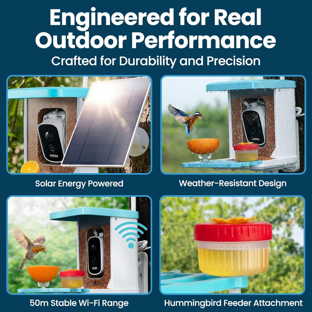 AI Smart Bird Feeder with Came - огляд і ціна Audio & Music Xbox