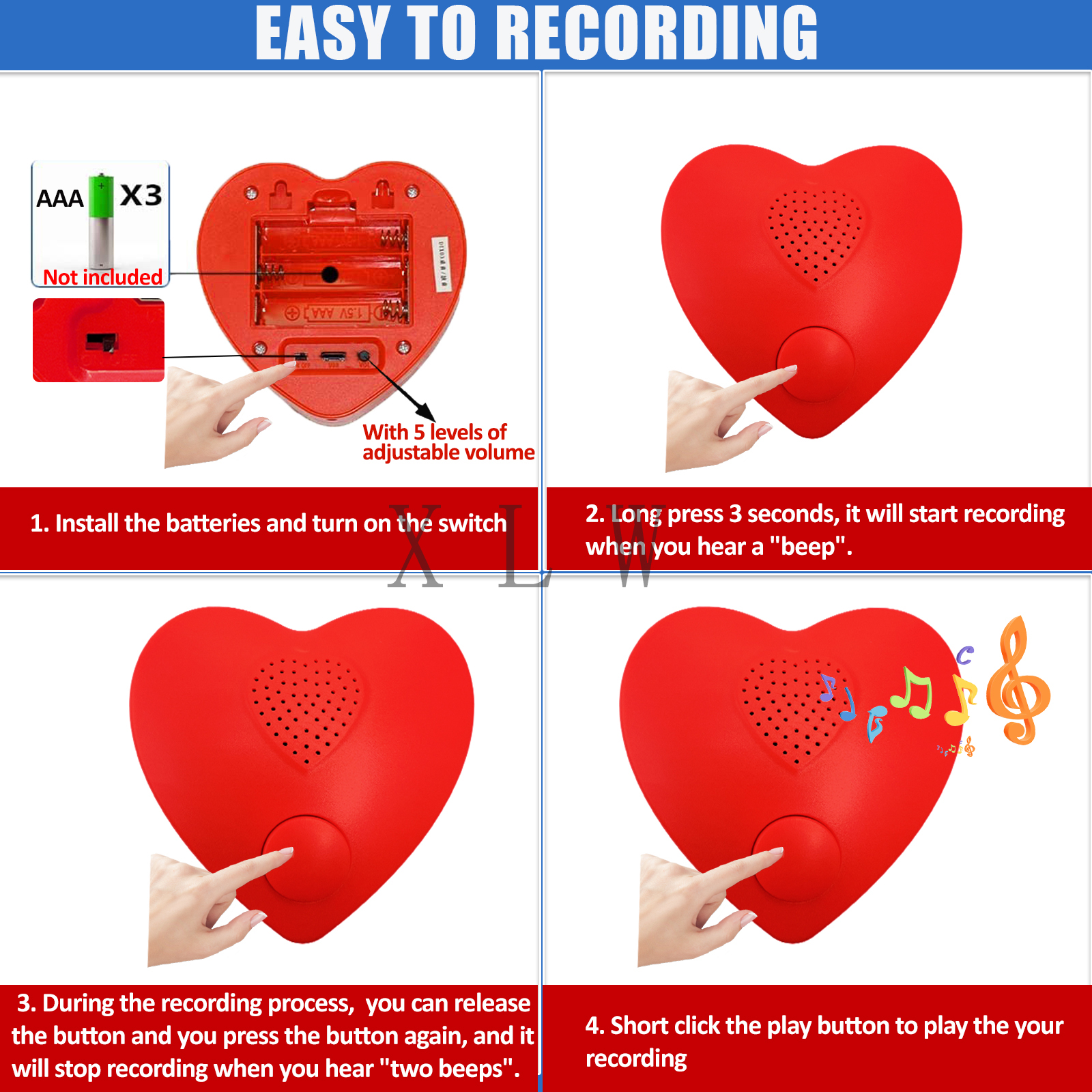Voice Box for Xmas DIY Gifts B - огляд і ціна Download Audio Music Player