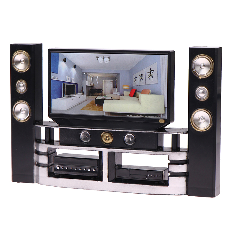 New 1/12 Dollhouse Mini TV Aud - огляд і ціна Audio House Music