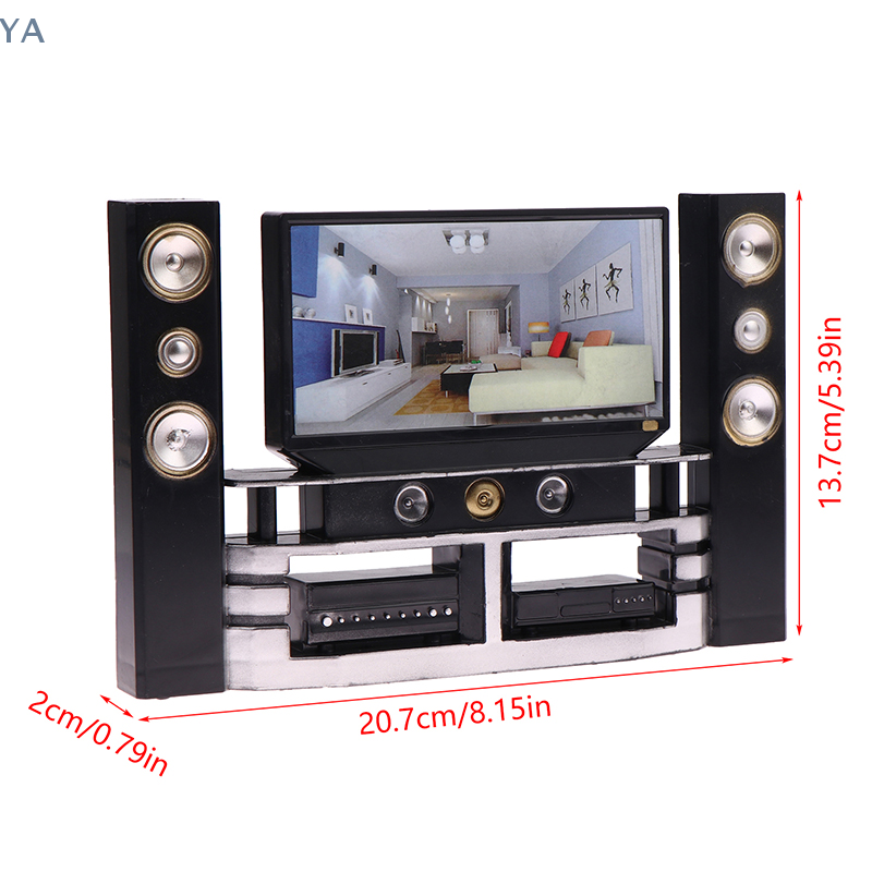 [L]1/12 Dollhouse Mini TV Audi - огляд і ціна Audio House Music