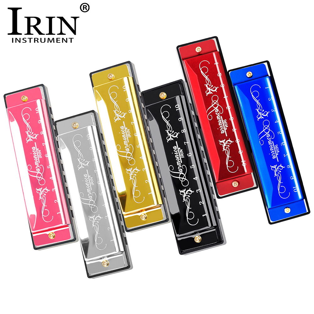 IRIN 10 Holes Harmonica New St - огляд і ціна Harmonica 10 Hole