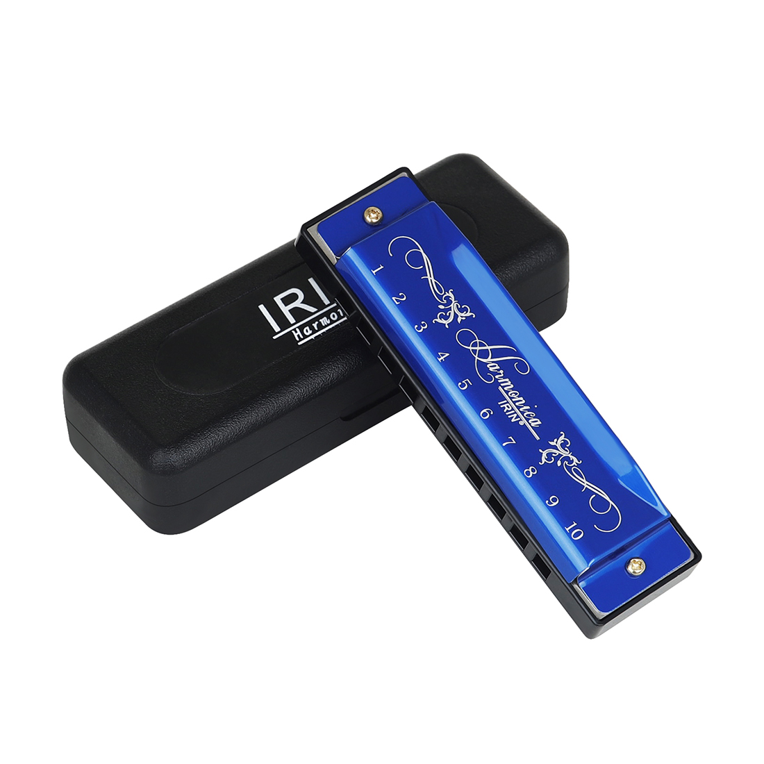 IRIN 10 Holes Harmonica New St - огляд і ціна Harmonica 10 Hole