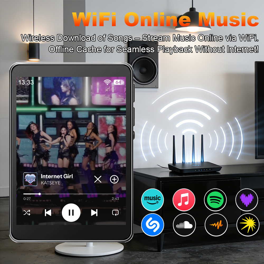 WiFi MP3 Player Andriod 10 Spo - огляд і ціна Download Audio Music Player